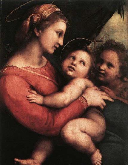 RAFFAELLO Sanzio Madonna della Tenda oil painting image